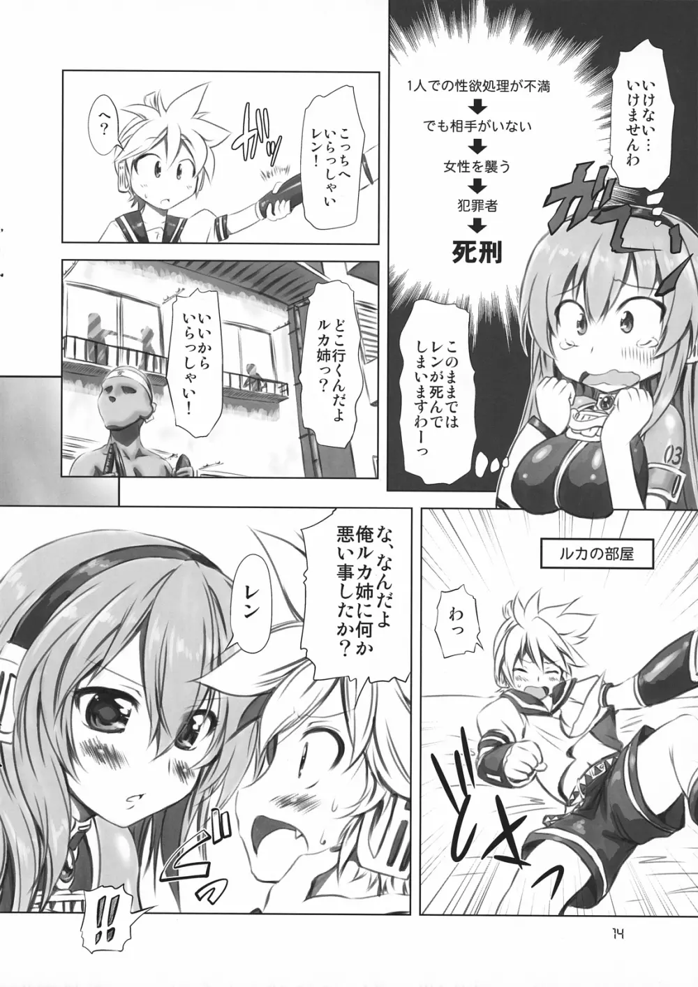 あぶない！ルカ先生 Page.14