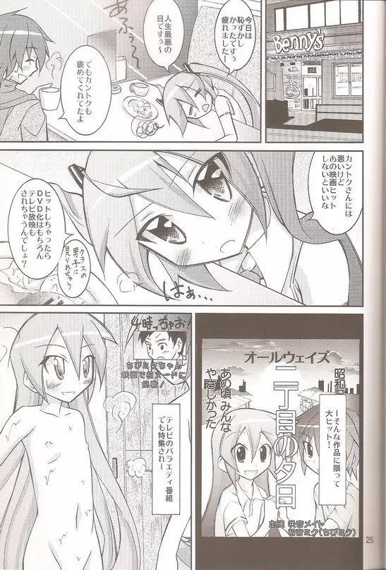 ちびミクの撮影現場ですっぽんぽん Page.25