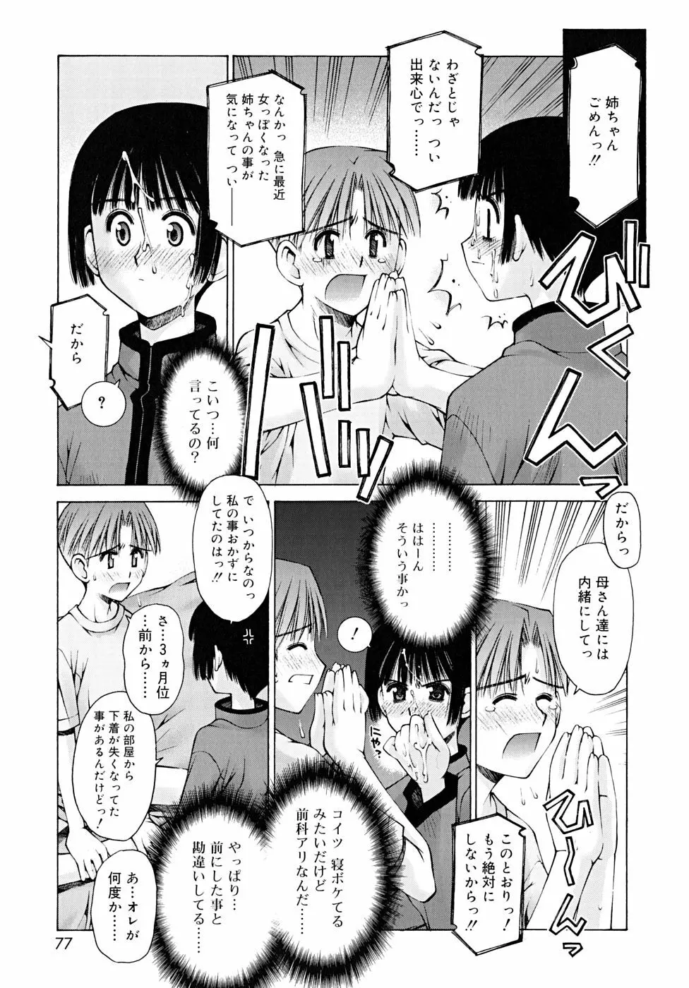 思春期絶対領域 Page.77