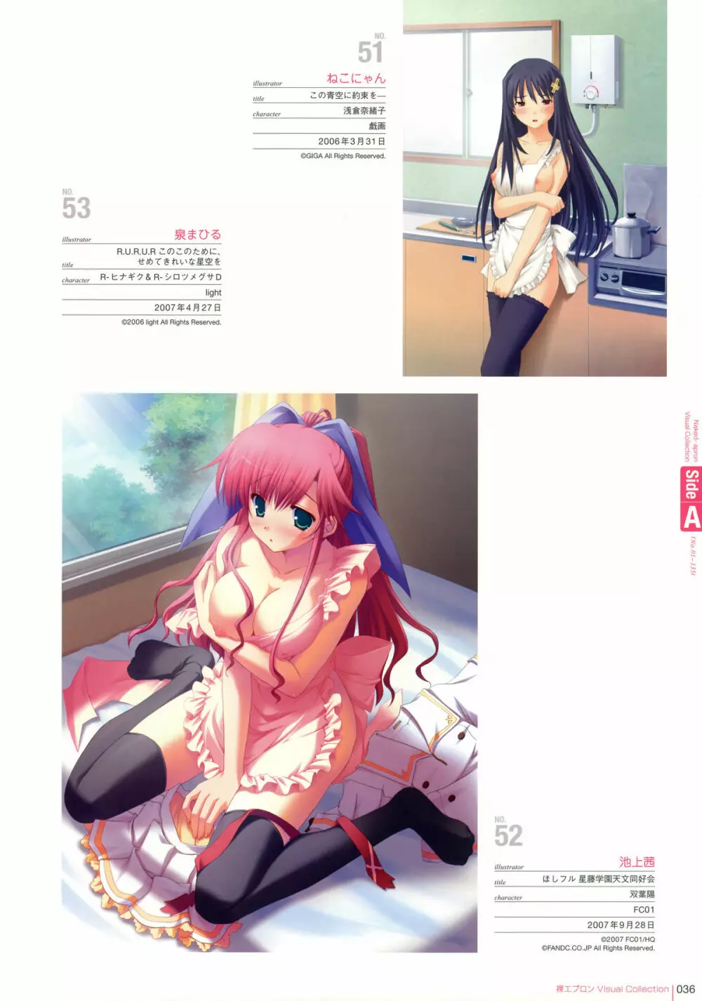 裸エプロン Visual Collection Page.35