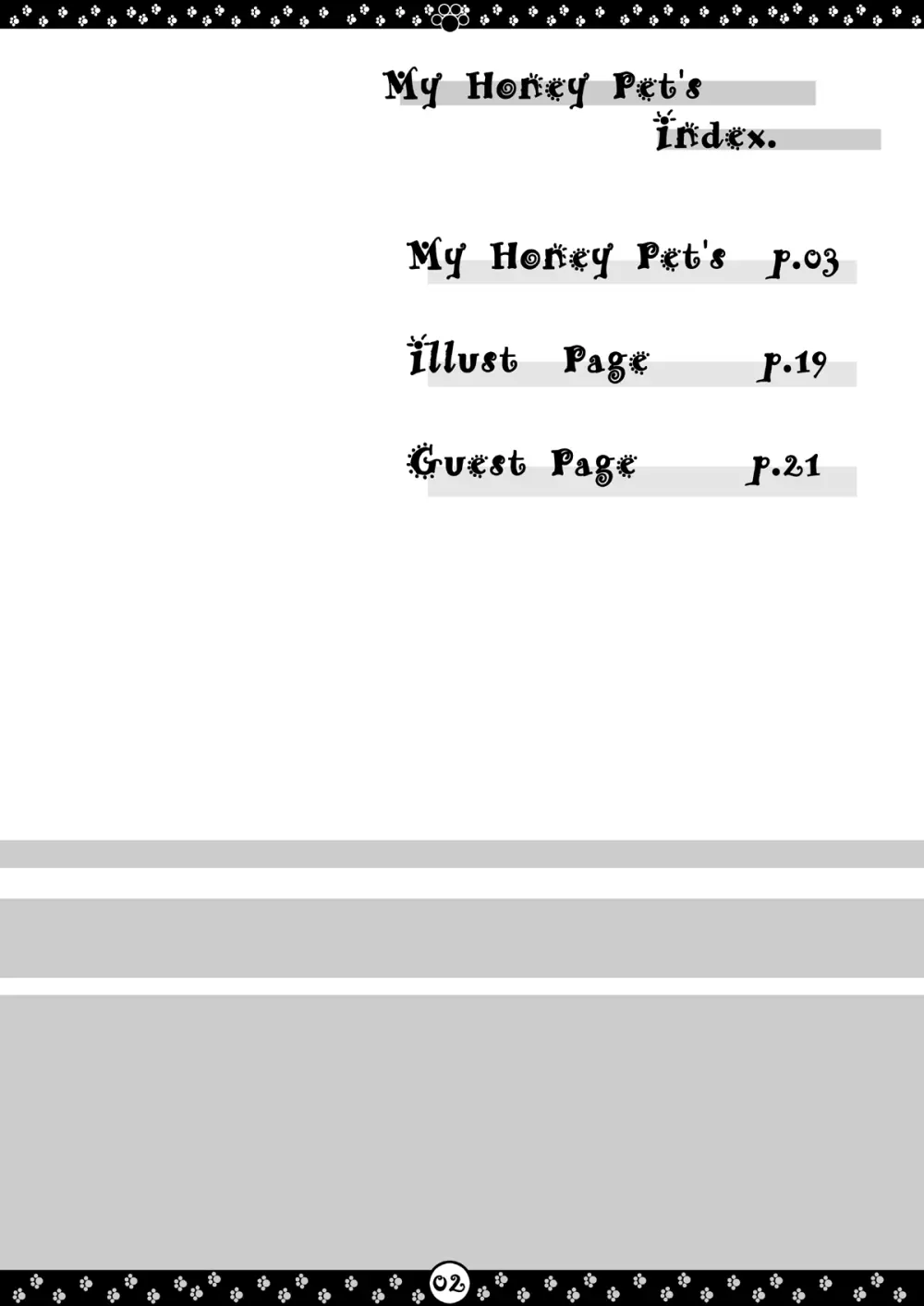 My Honey Pet’s Page.3