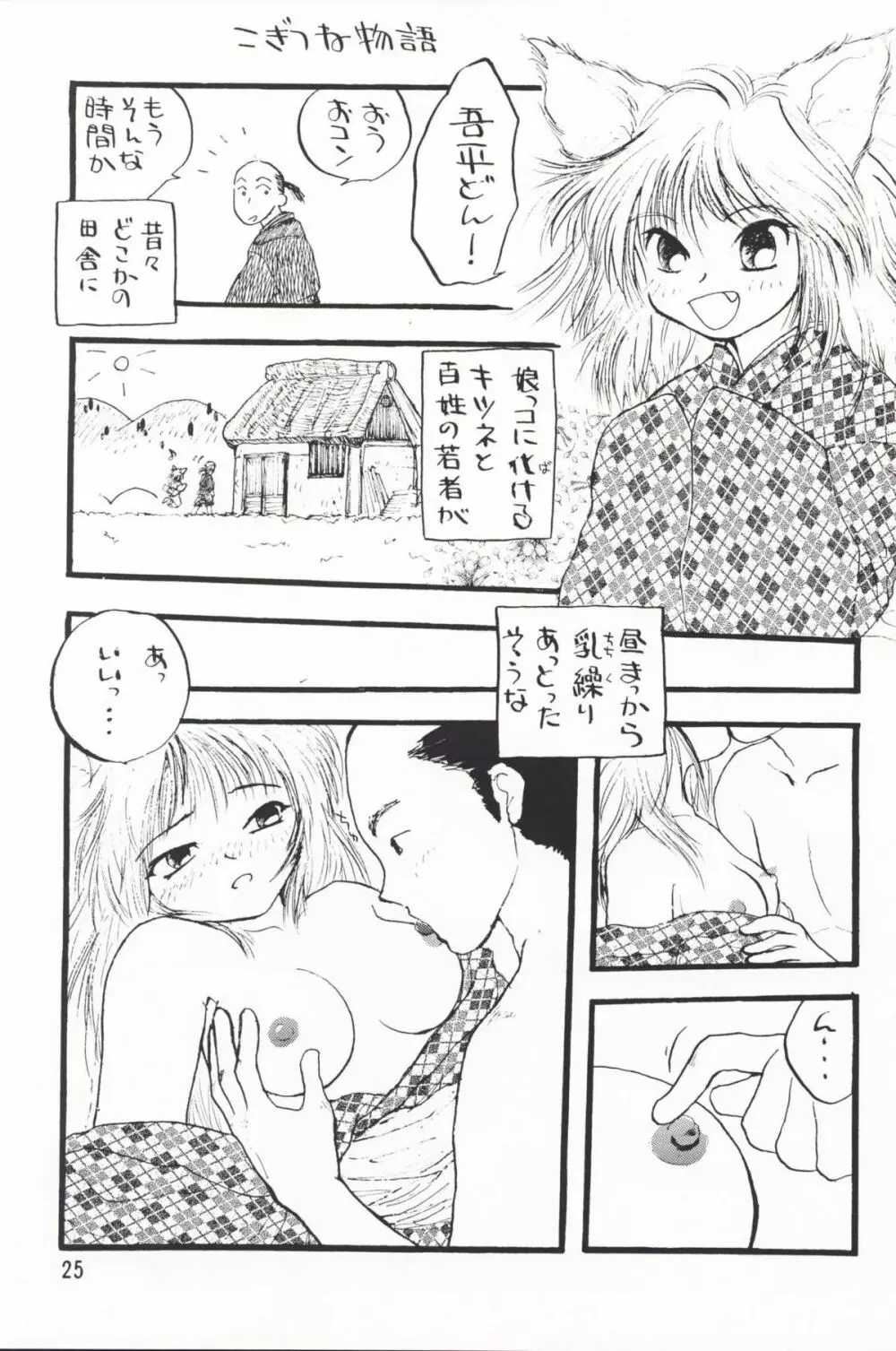 Plus-Y 25 けもみみっくす Page.24