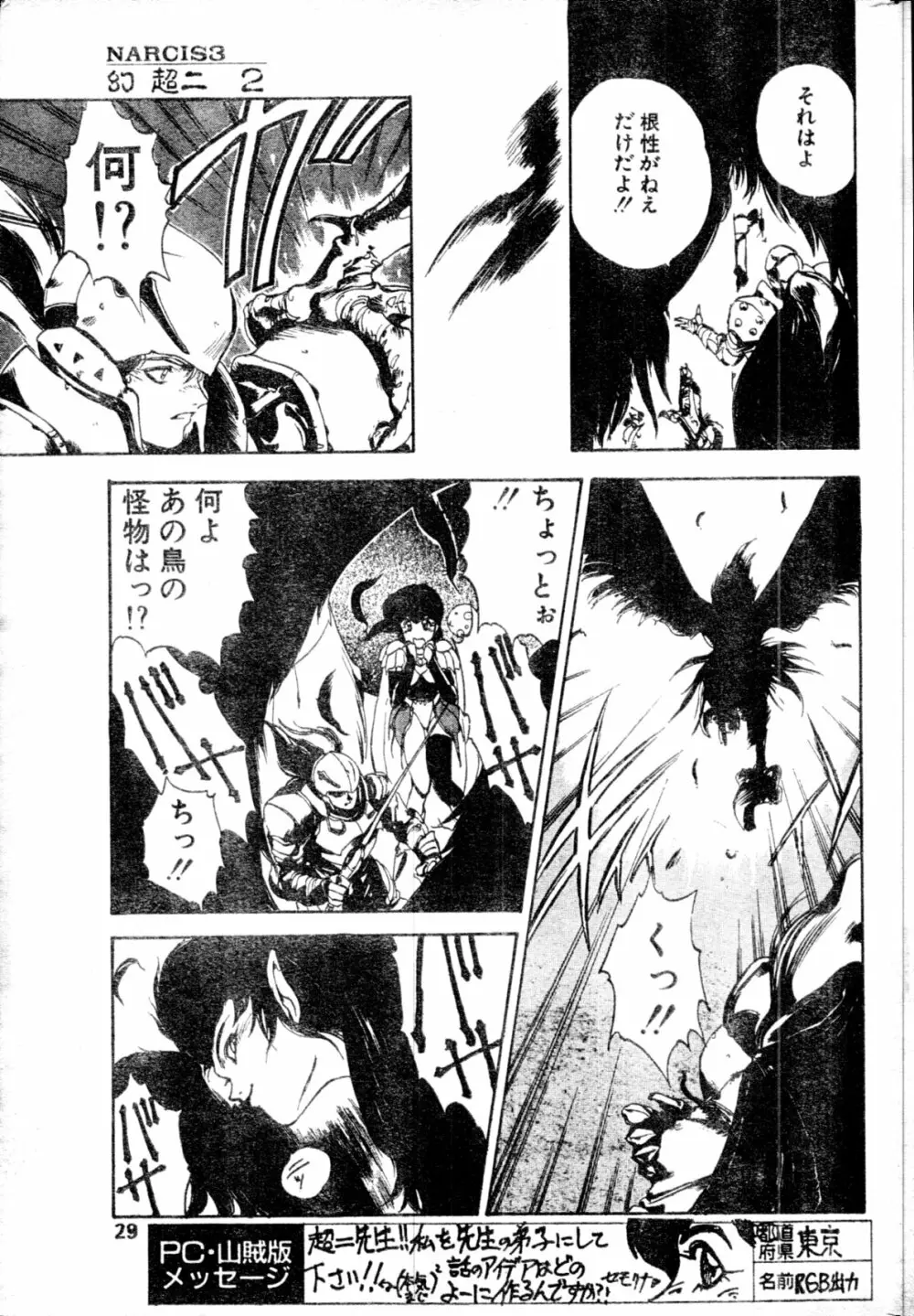 COMIC ペンギンクラブ山賊版 1991年12月号増刊 NARCIS3 幻超二&飛龍乱特集号 Page.28