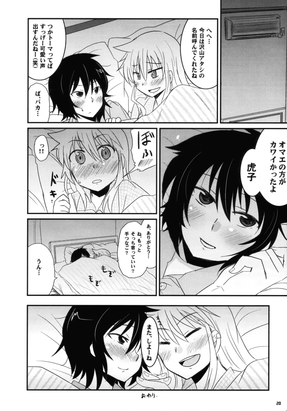 虎穴に入らずんば虎子を得ず Page.19