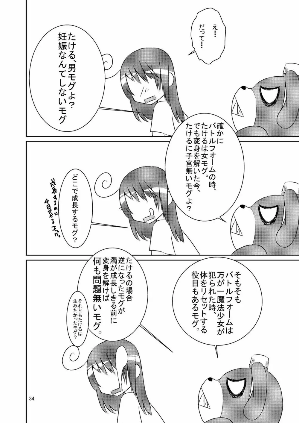 女体化だよっ!フォームチェンジたけるくん Page.34