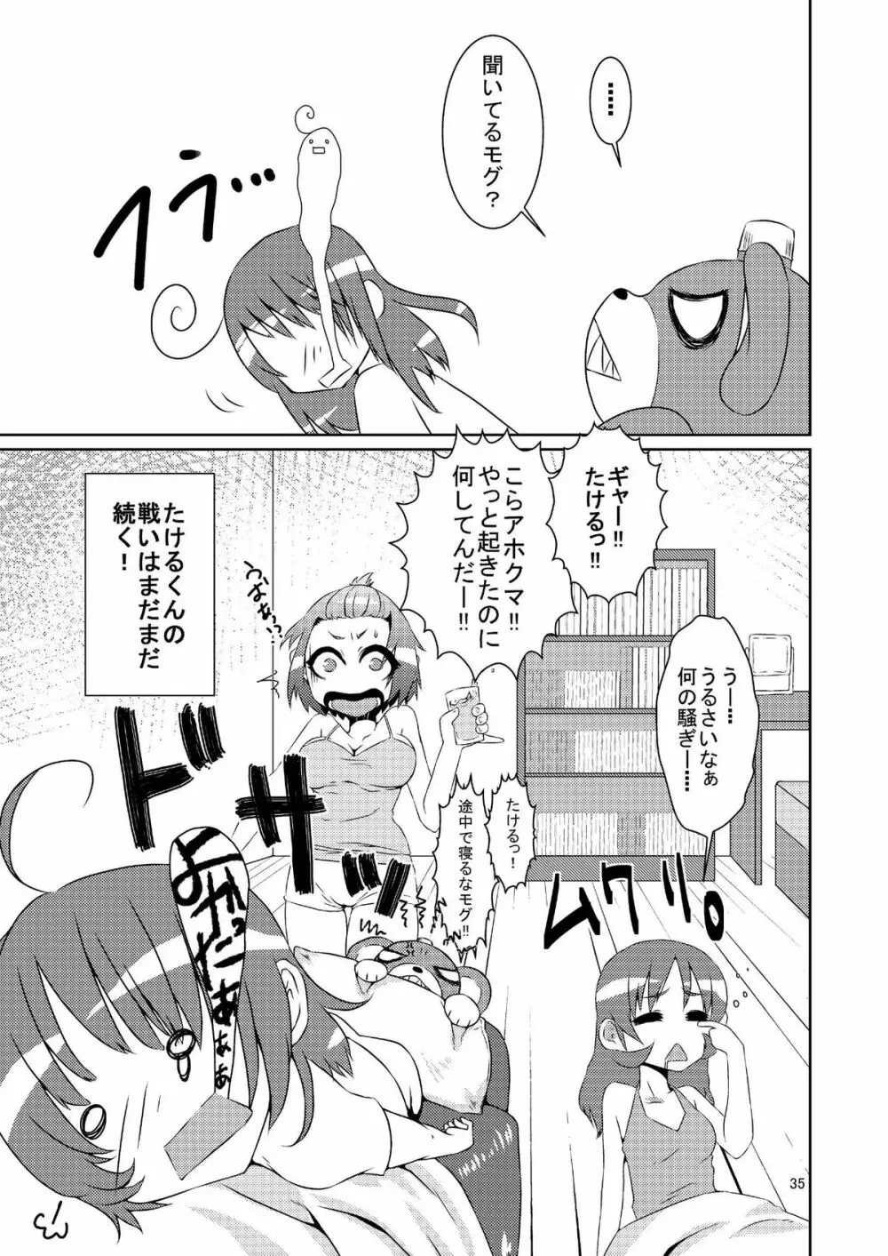 女体化だよっ!フォームチェンジたけるくん Page.35