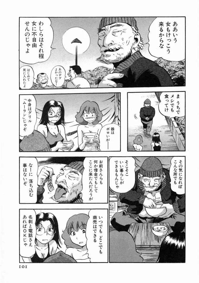 体はってますぅ。 Page.102