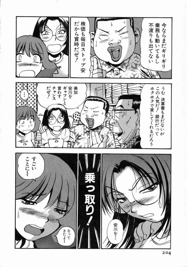 体はってますぅ。 Page.205