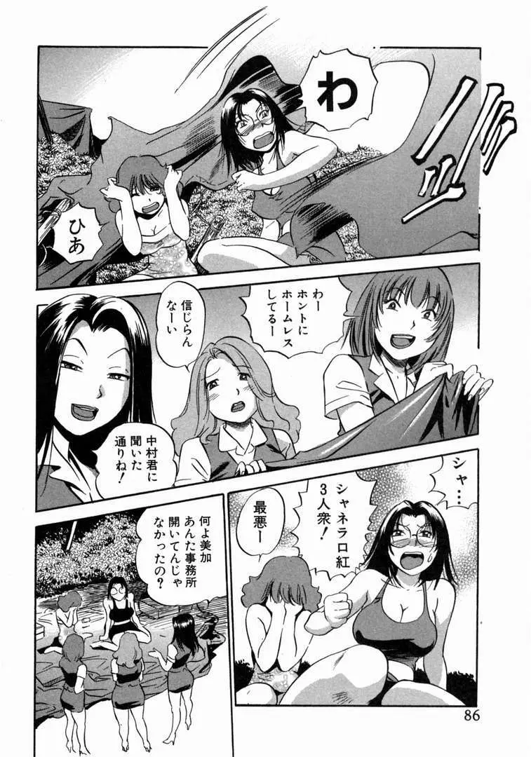 体はってますぅ。 Page.87