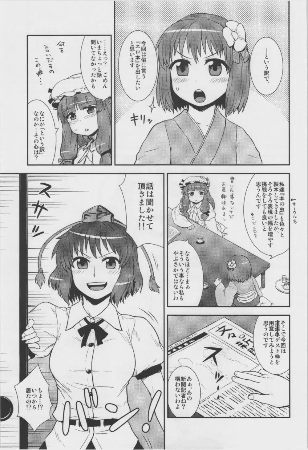 自画撮り☆射命丸 Page.3