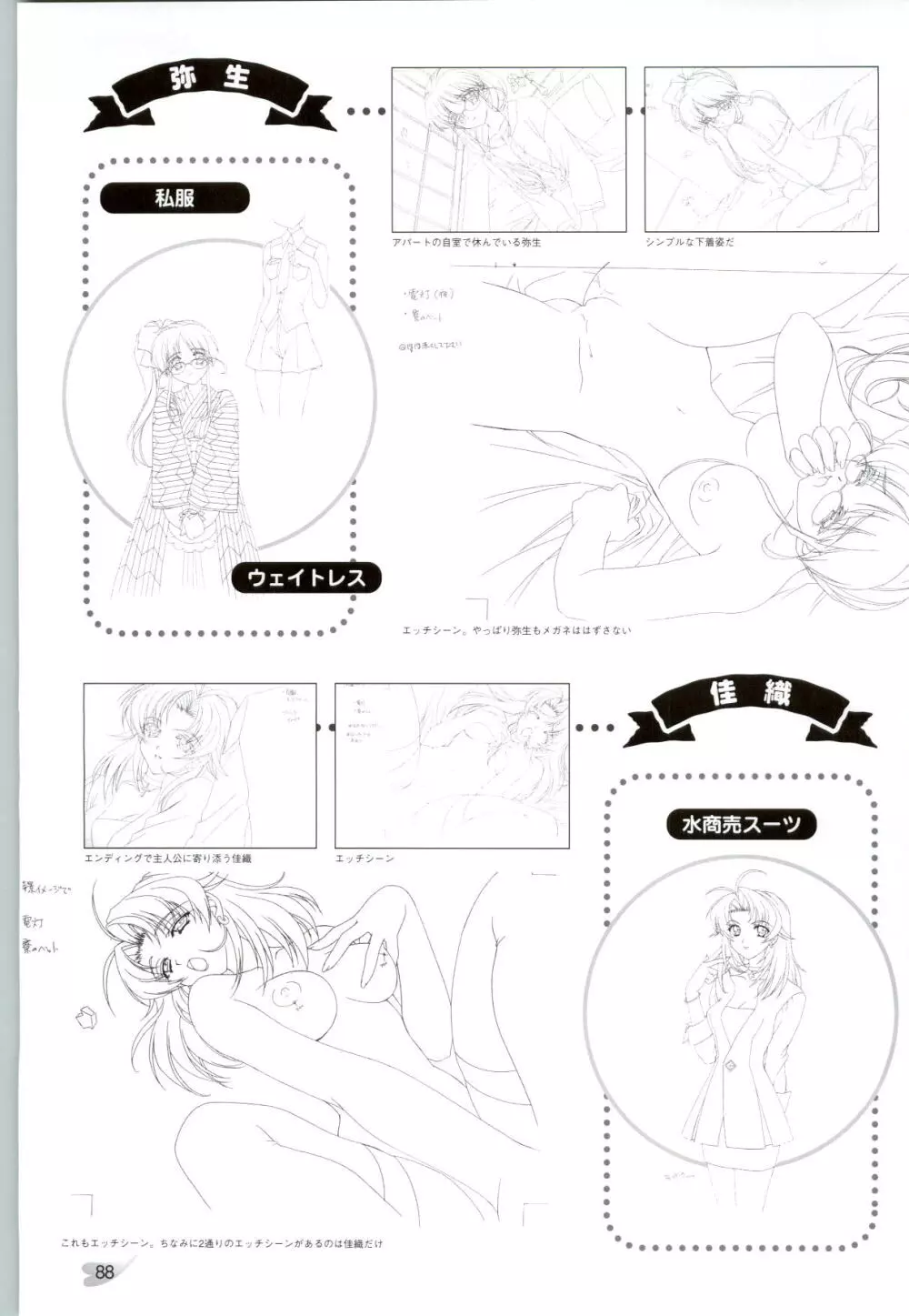 恋ようび CG＆原畫集 Page.89