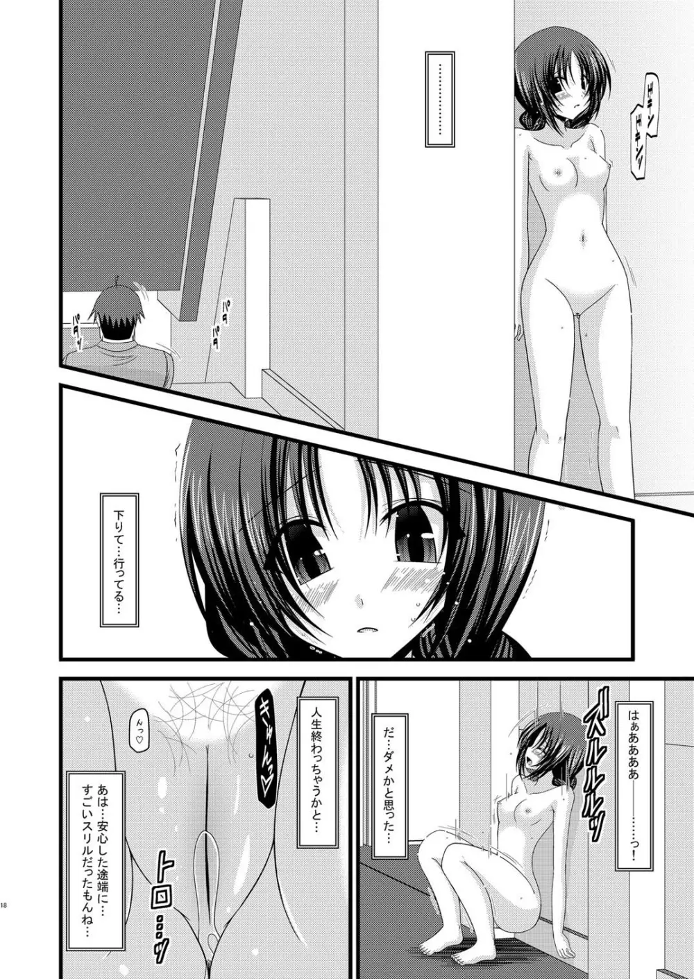 露出少女日記 2冊目 Page.17