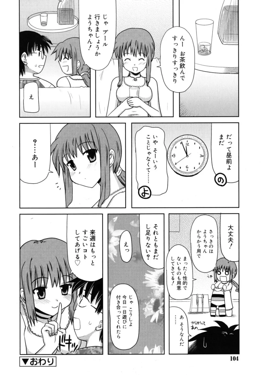 甘いトコ。 Page.105