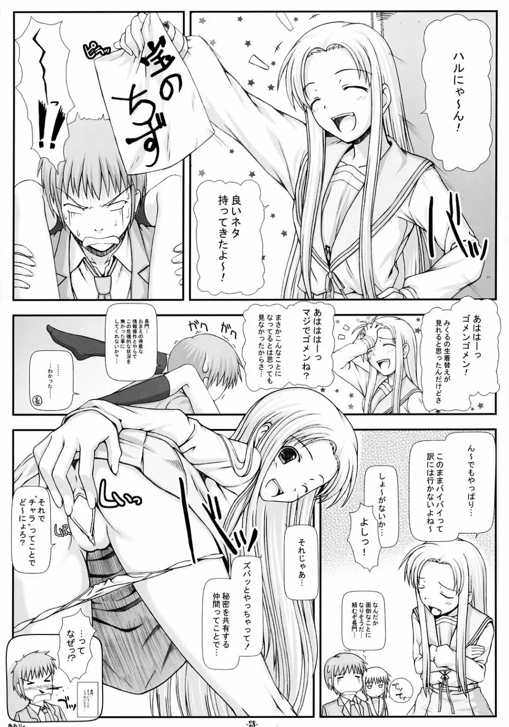 NOS vol.2 長門有希で大いに妄想するための試作実験本 Page.27