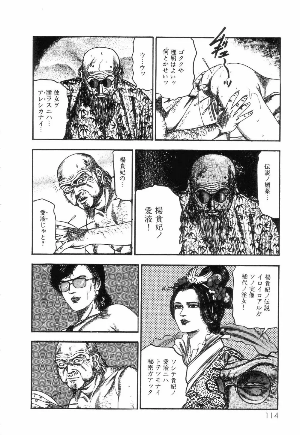 白の黙示録 第2巻 詩音凌辱の章 Page.116