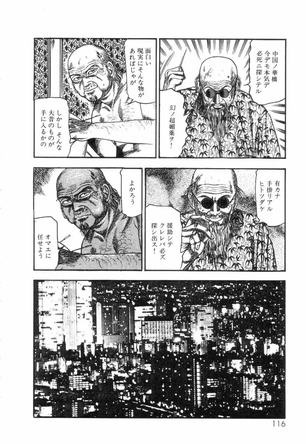 白の黙示録 第2巻 詩音凌辱の章 Page.118