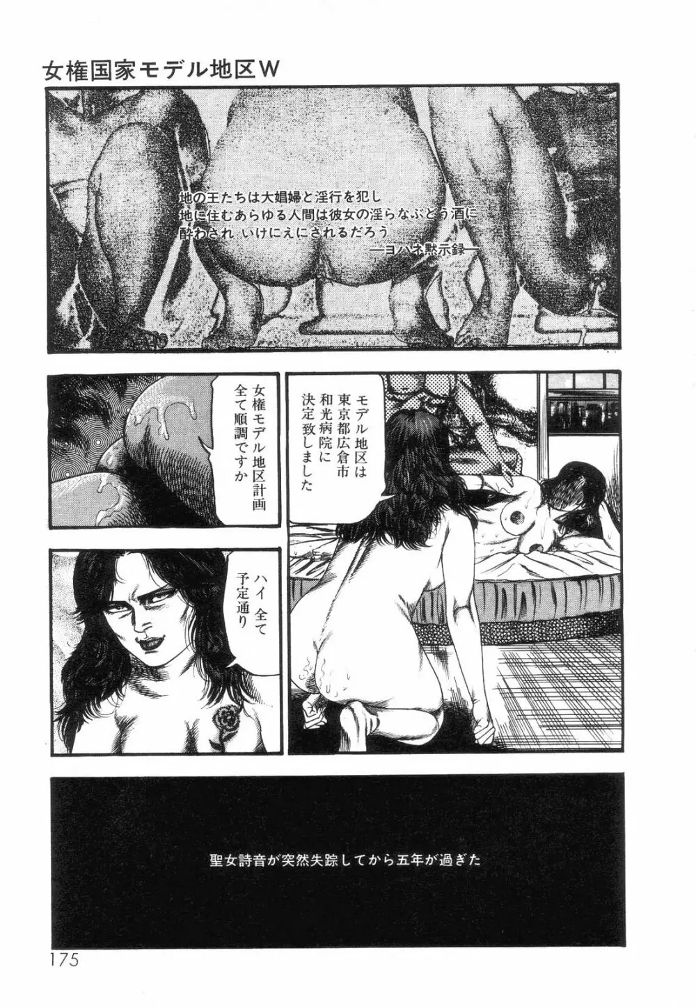 白の黙示録 第2巻 詩音凌辱の章 Page.177