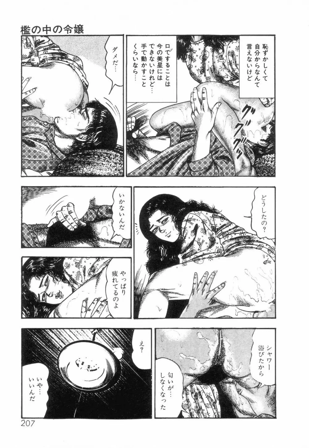 白の黙示録 第2巻 詩音凌辱の章 Page.209