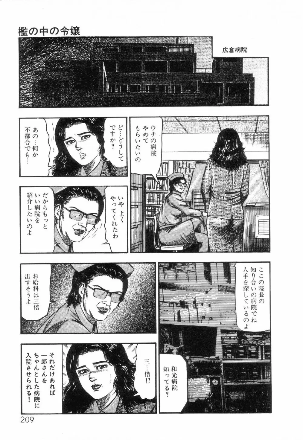 白の黙示録 第2巻 詩音凌辱の章 Page.211