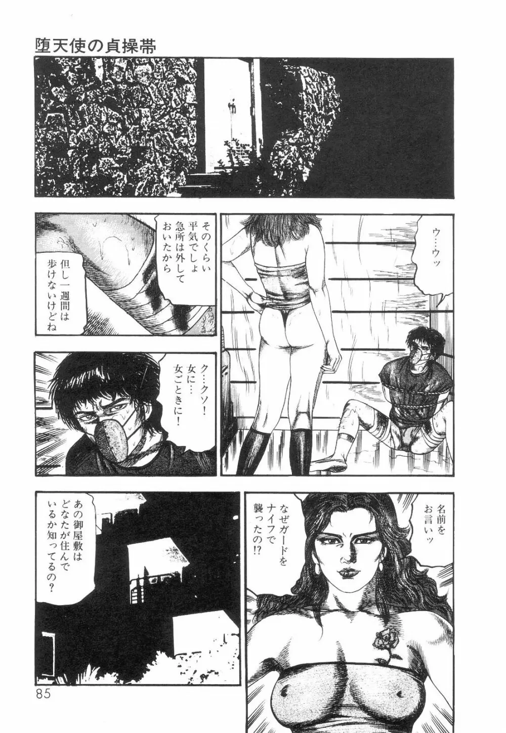 白の黙示録 第2巻 詩音凌辱の章 Page.87