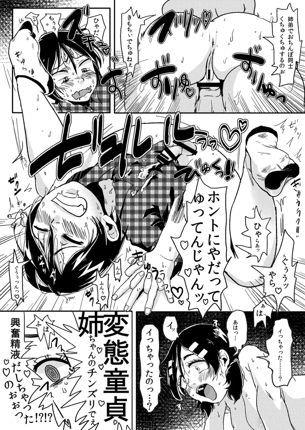 童貞愚姉、ち●ぽを以て弟を制す。 Page.10