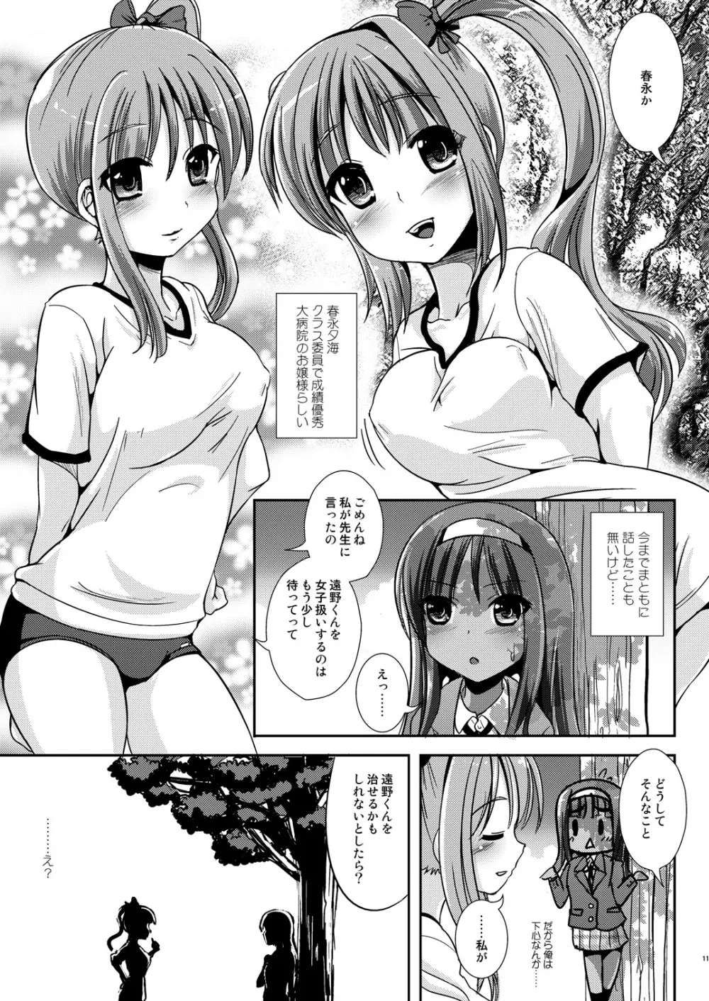 朝女な俺とふたなりっ娘お嬢様 前編 Page.10