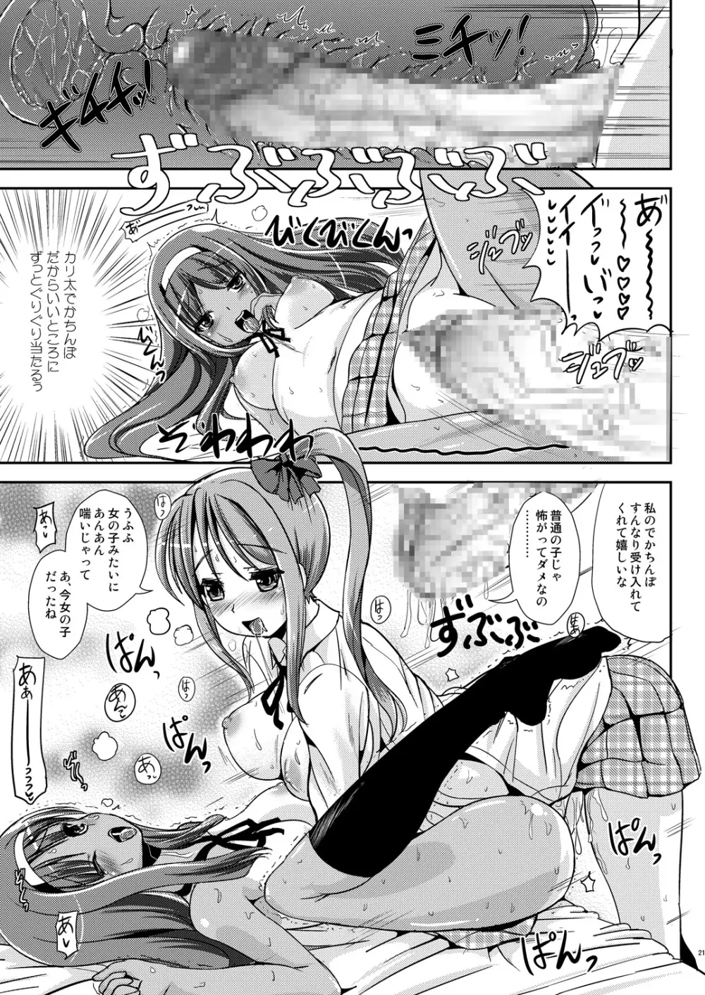 朝女な俺とふたなりっ娘お嬢様 前編 Page.20