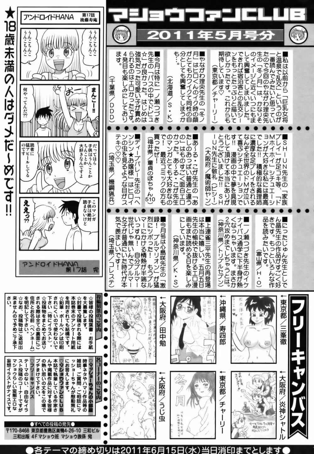 コミック・マショウ 2011年7月号 Page.256