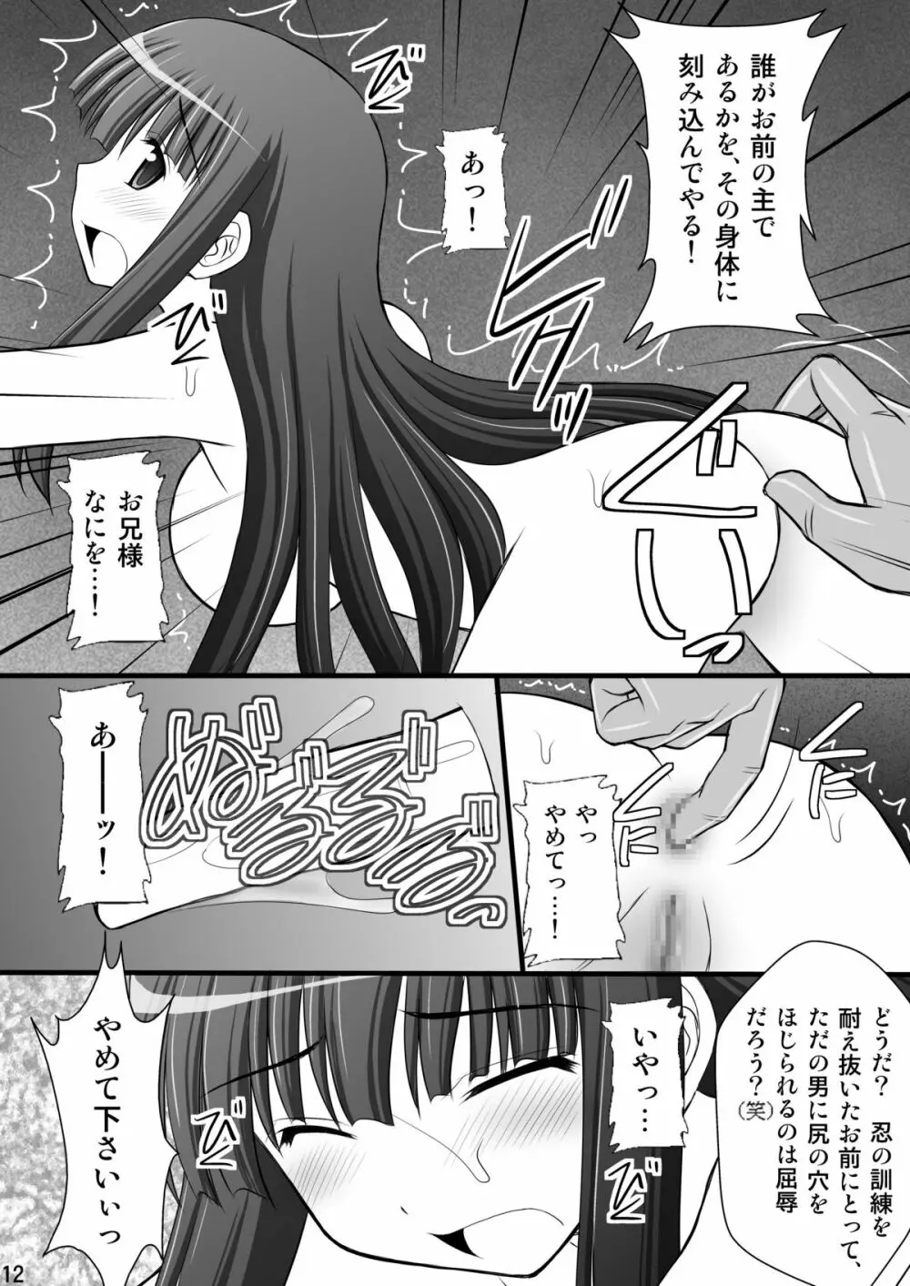 乙女くノ一悶絶拷問地獄絵巻 淫乱モード其の弐「斑鳩・柳生・雲雀編」 Page.11