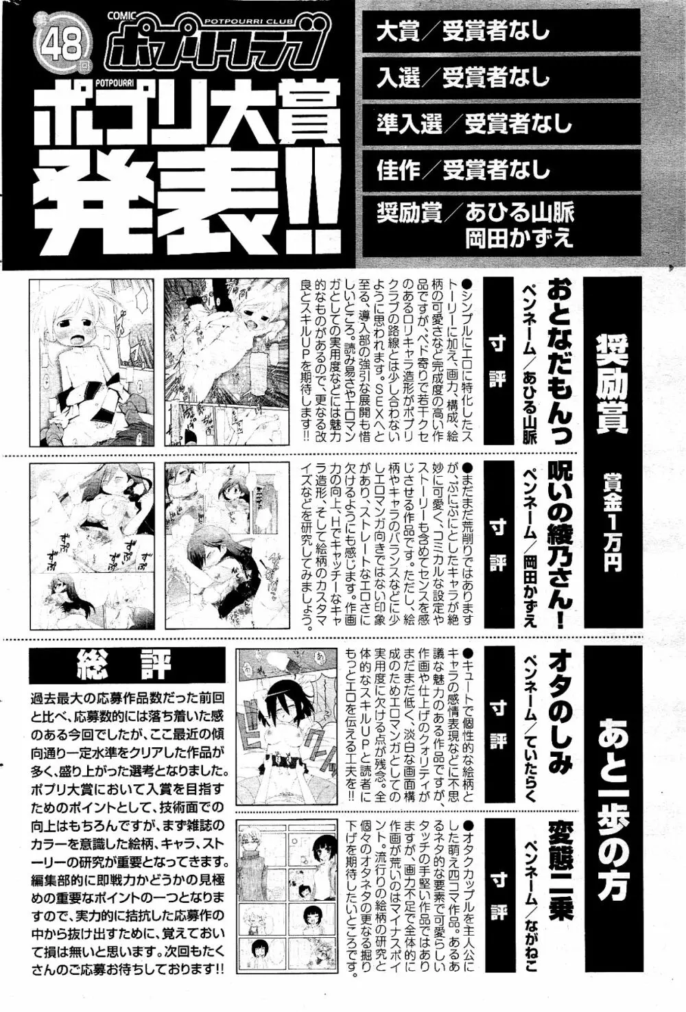 COMIC ポプリクラブ 2012年04月号 Page.264