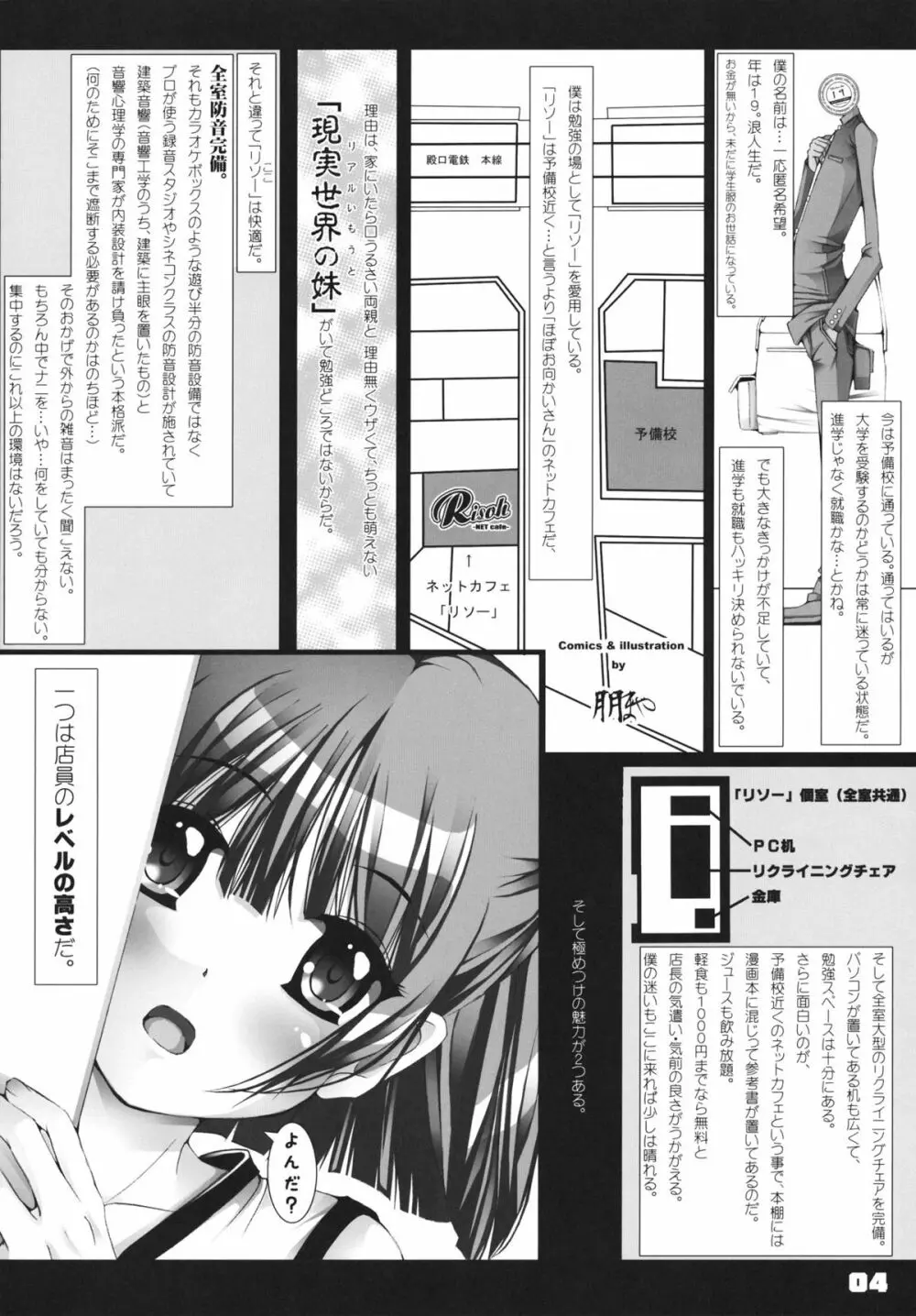 ここが理想のネットカフェ Page.3