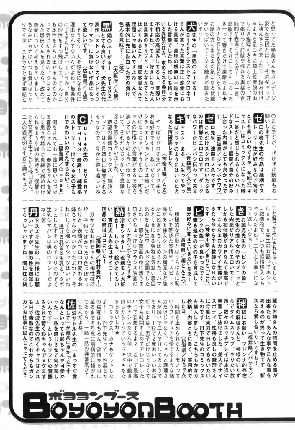 純愛果実 2008年5月号 Page.258