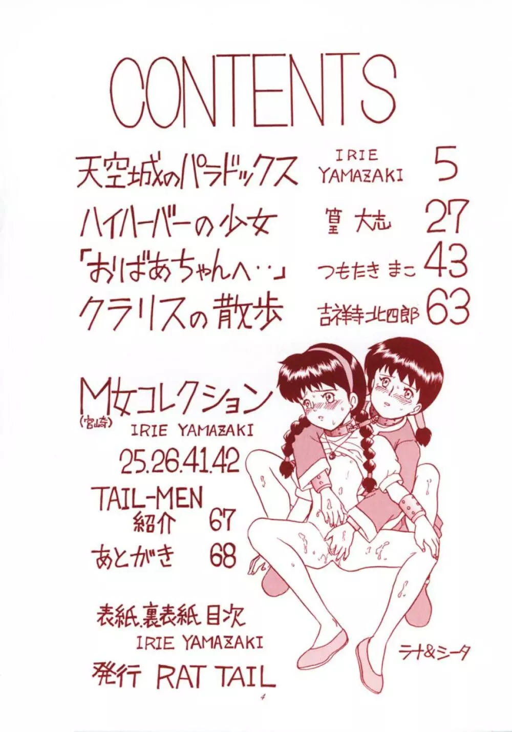 TAIL-MEN HAYAO MIYAZAKI BOOK Page.3