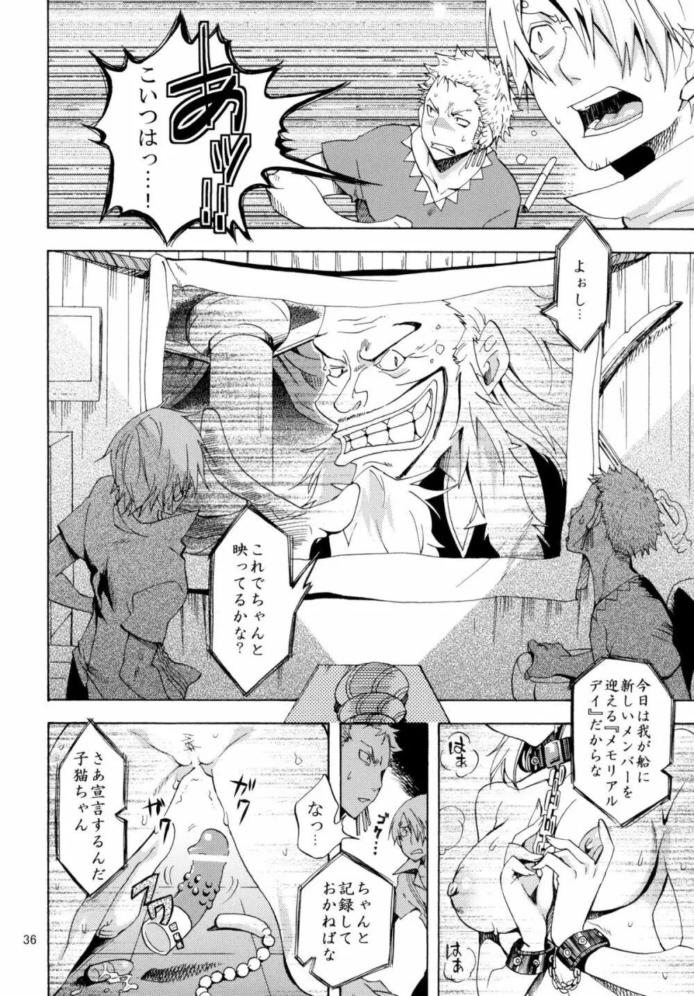 欲情パイレーツ～ワンピ総集編～ Page.35