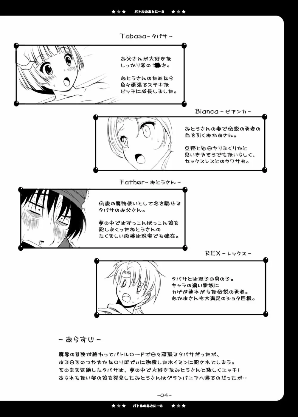 バトルのあとに…3~娘は僕と息子は妻と編~ Page.4
