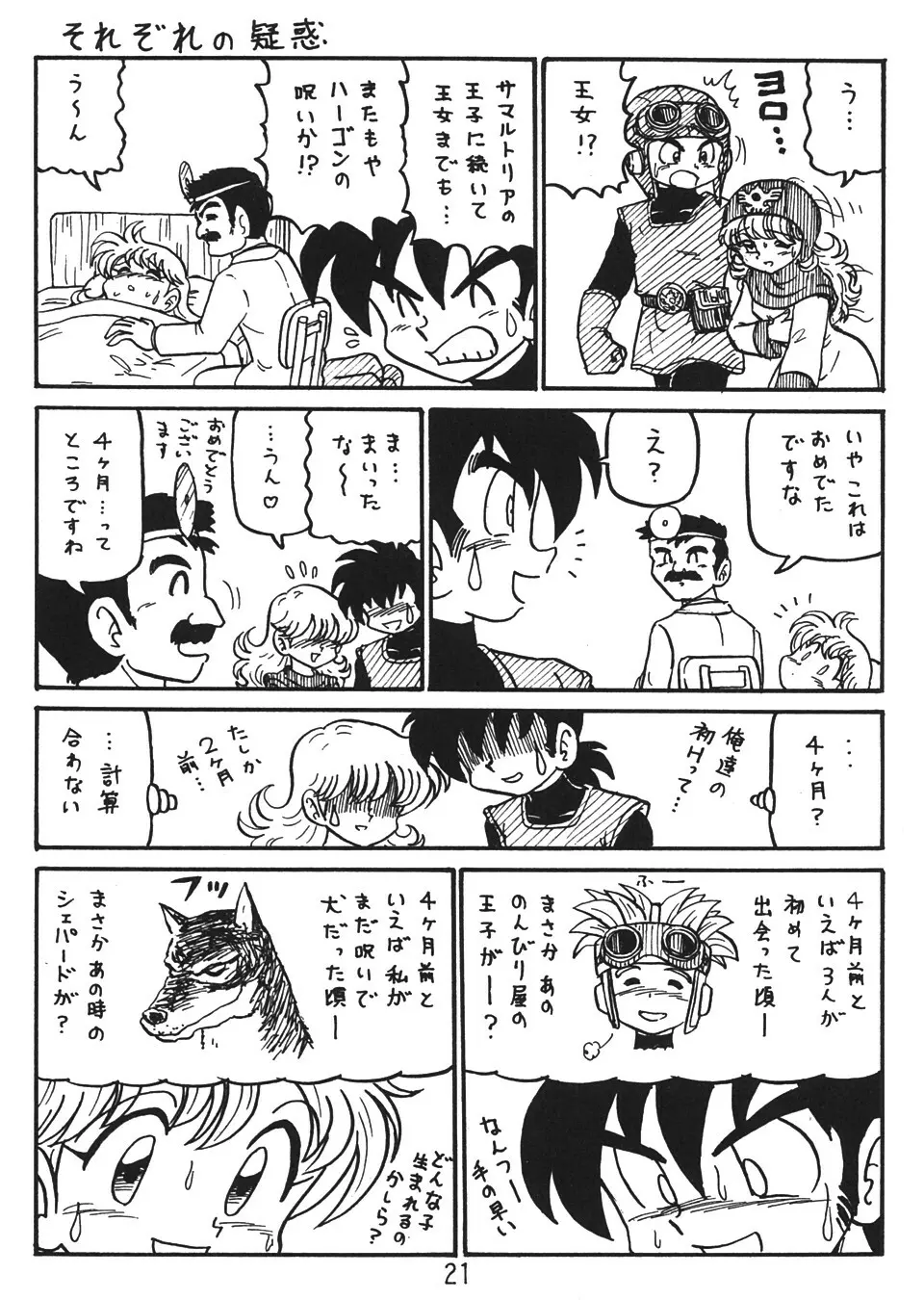 (C58) ([新高山登山 (新山たかし)] 没リヌス禁2 (ドラゴンクエスト) Page.20