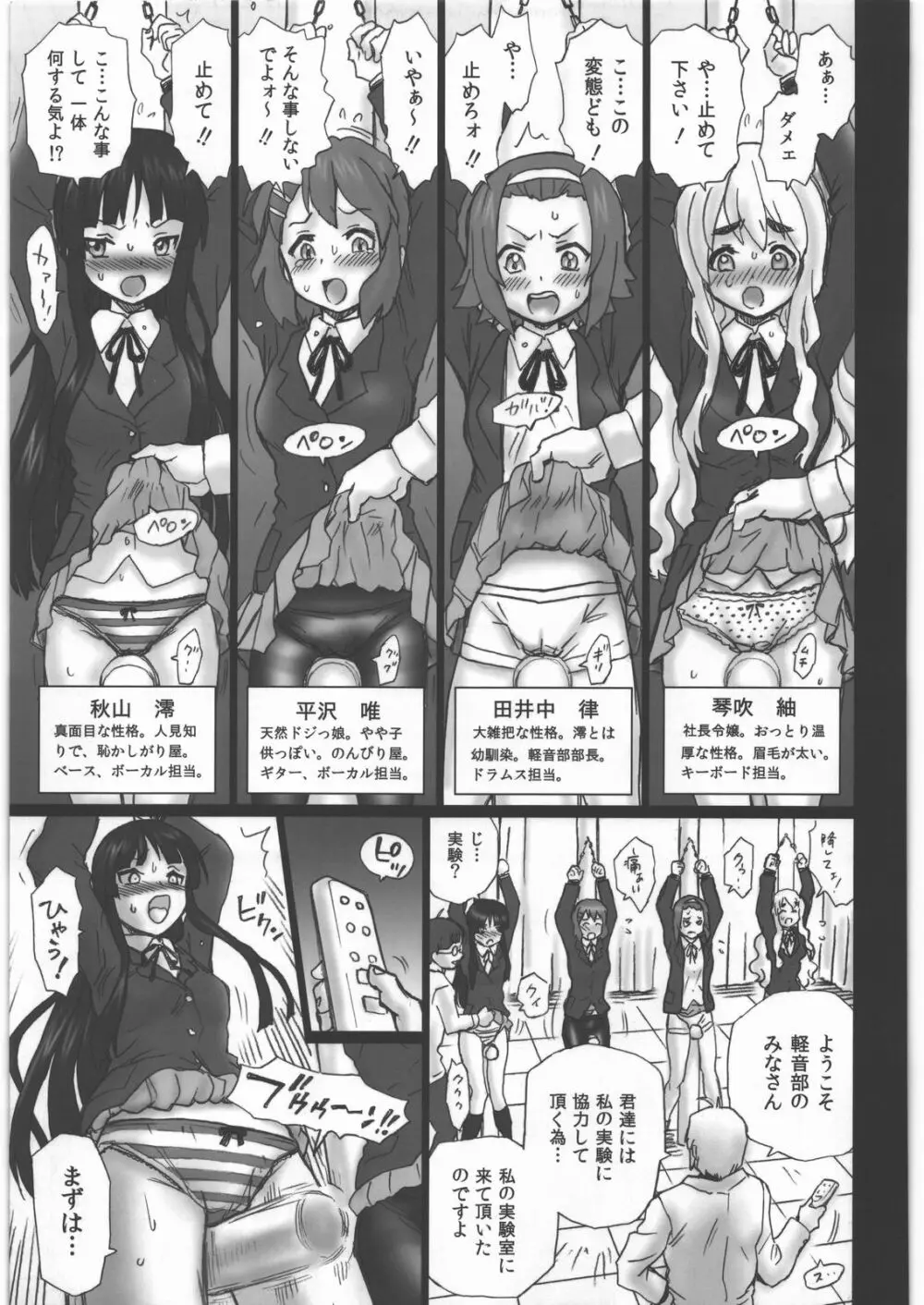 TAIL-MAN KEION! 5 GIRLS BOOK Page.4