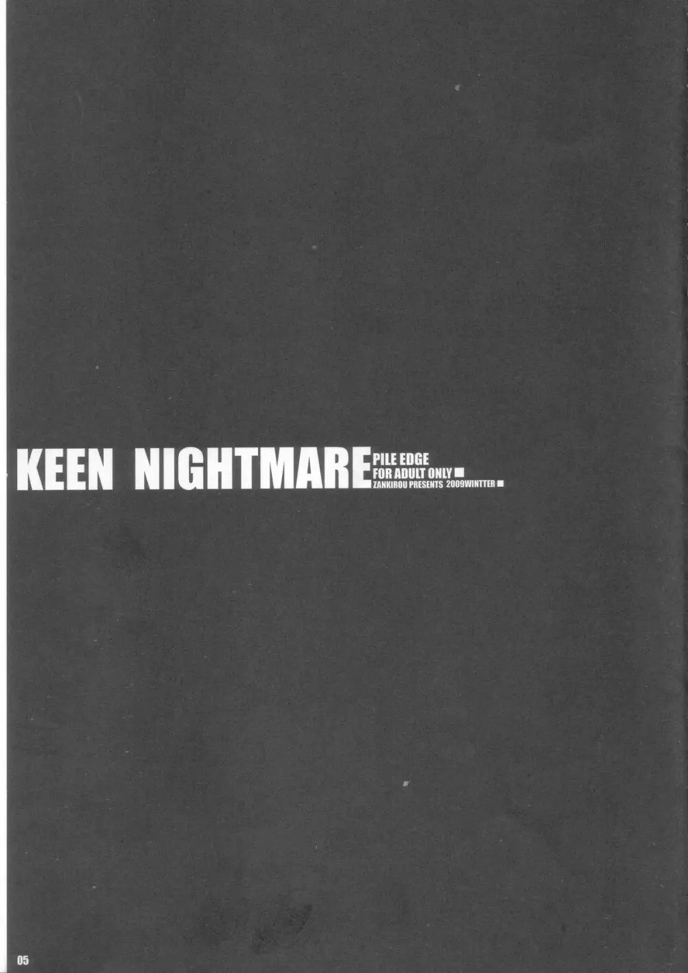 KEEN NIGHTMARE Page.4