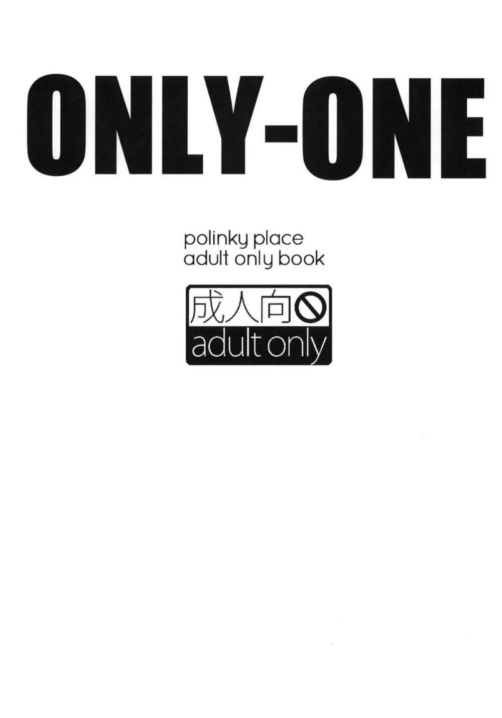 ONLY-ONE +ペーパー Page.2