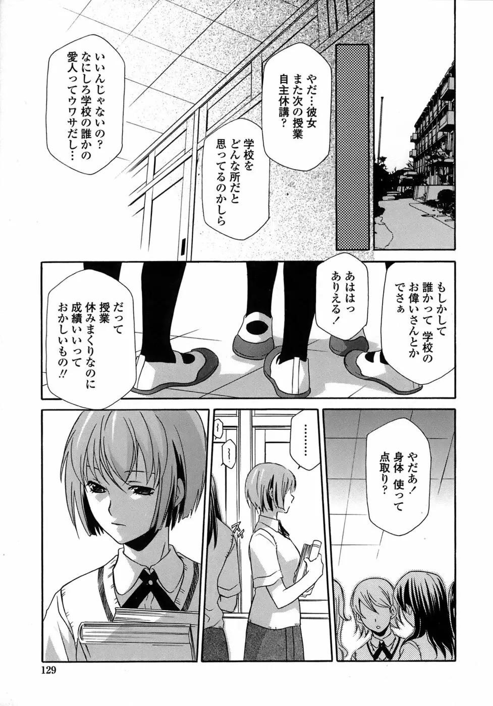 凌辱教室・紬 ～僕の無力な右手～ Page.129