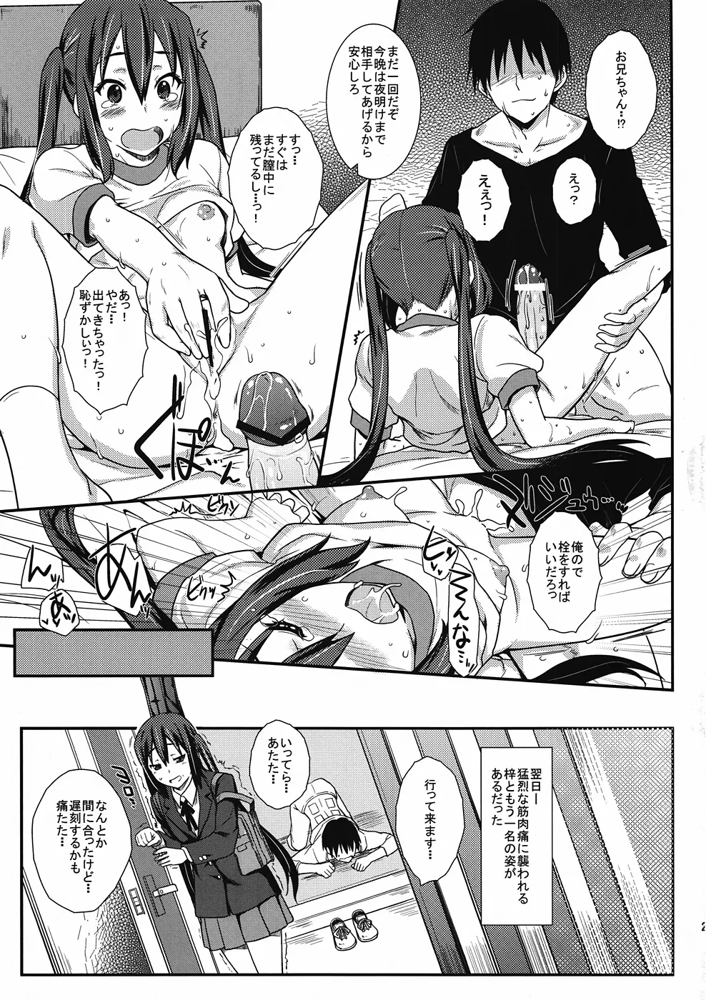 梓の身体検査大作戦 Page.24