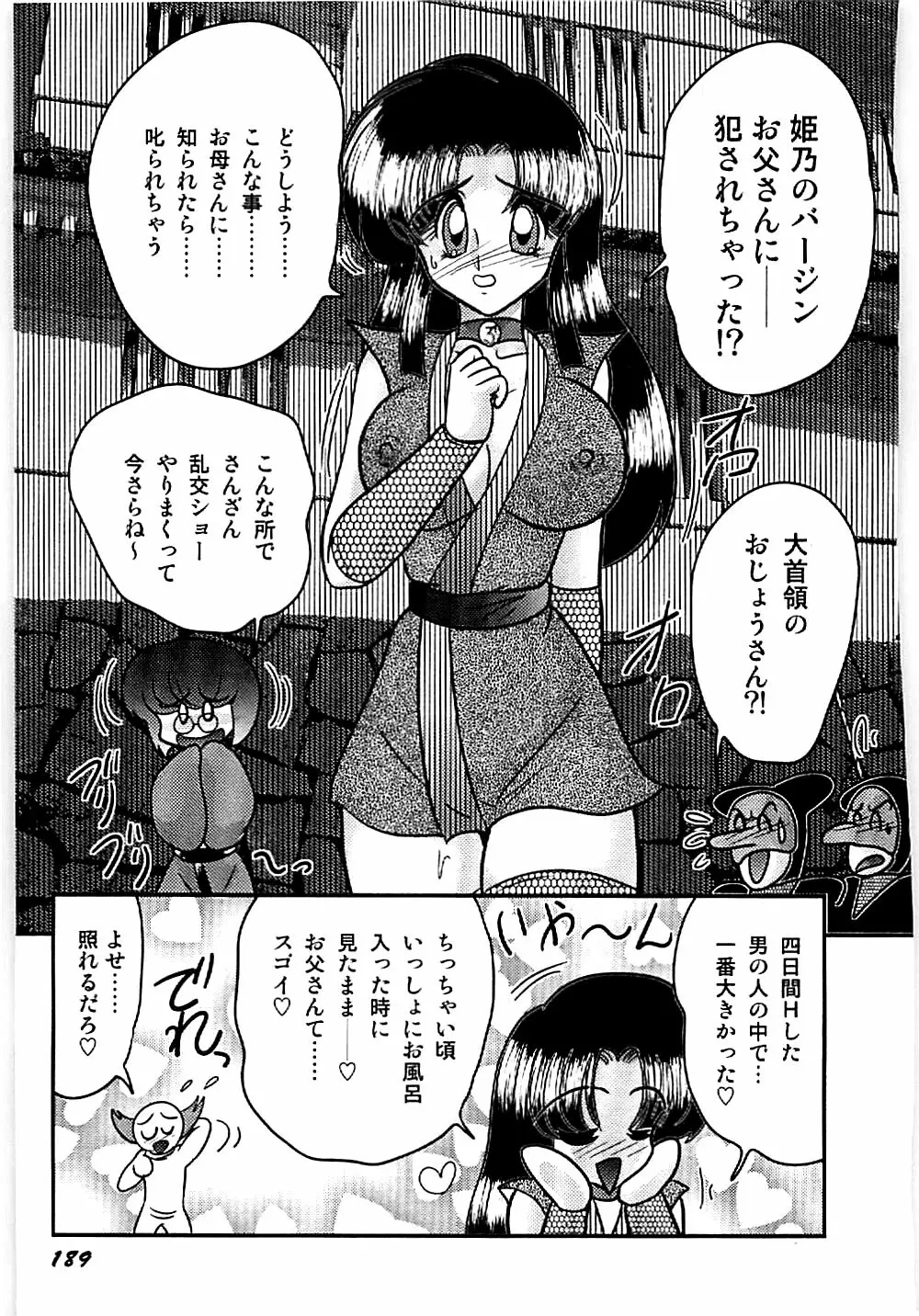 精霊特捜フェアリィセイバー 天狗団の陰謀 Page.187