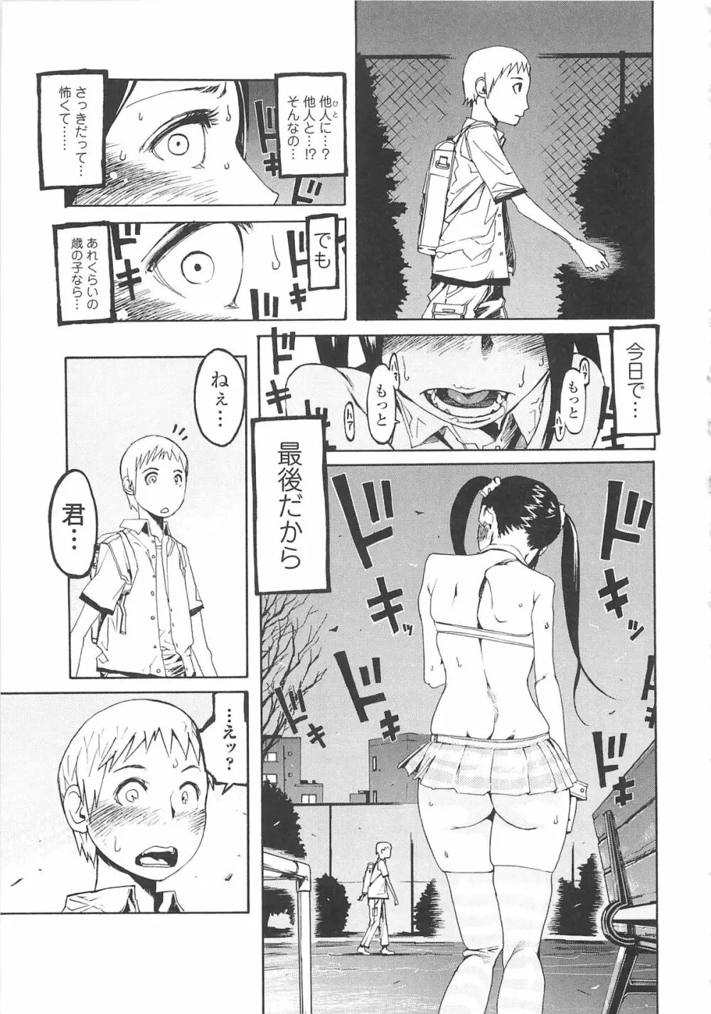 自発あるいは強制羞恥 Page.160