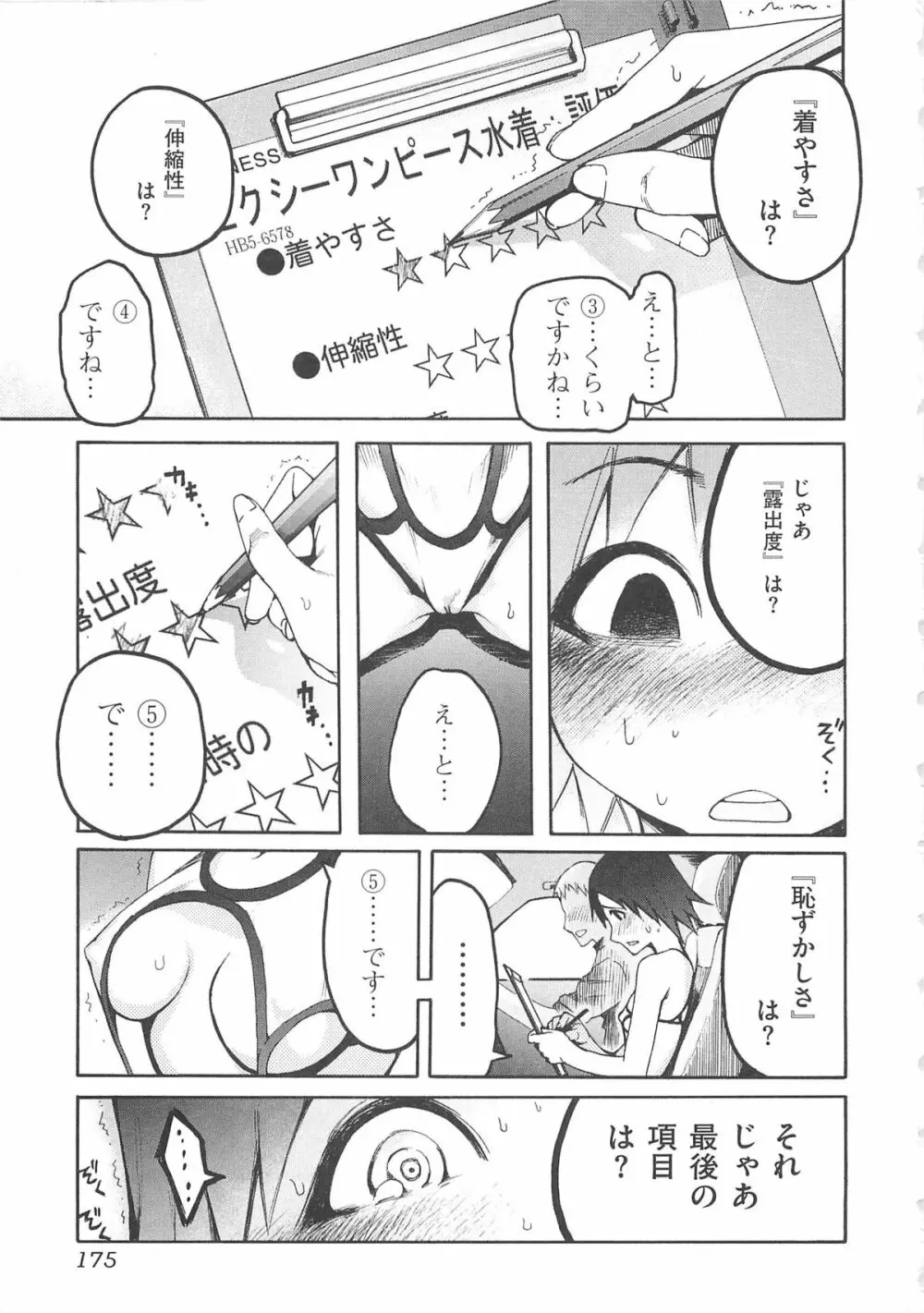 自発あるいは強制羞恥 Page.176