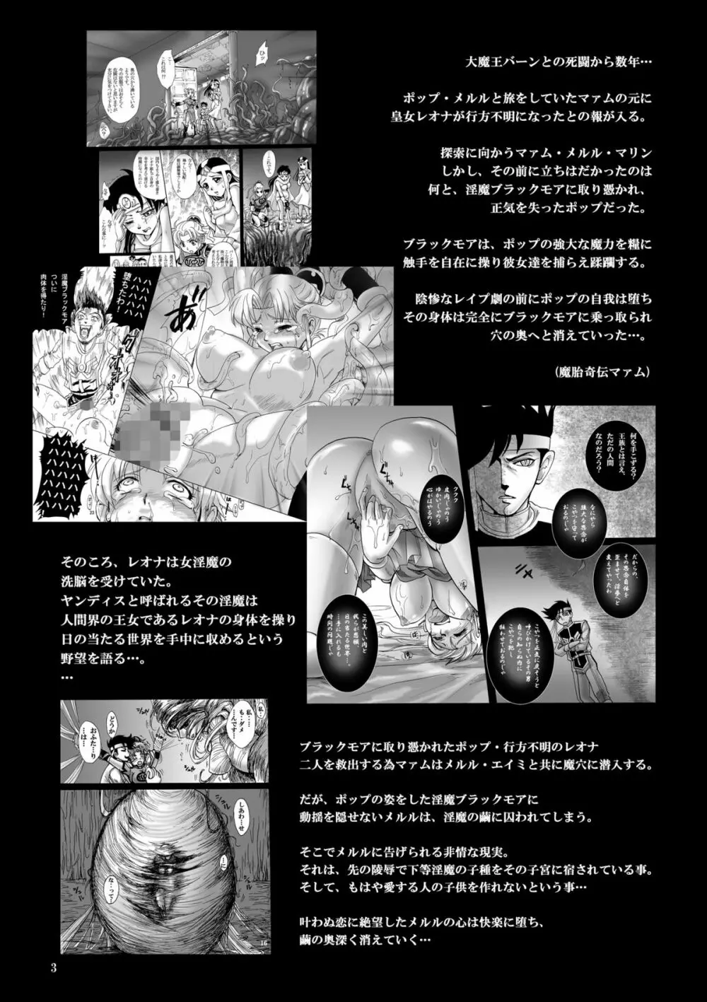 魔胎奇伝マァムVI ～翻弄・光明・王女の悲恋～ Page.3