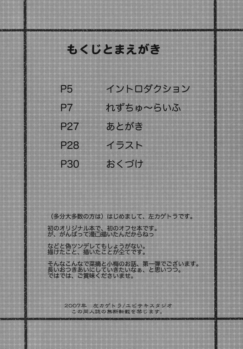 れずちゅーらいふ Page.3