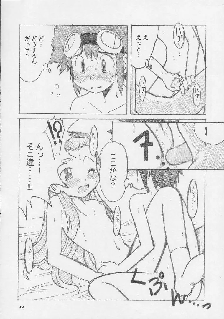 愛と勇気のツープラトン Page.21