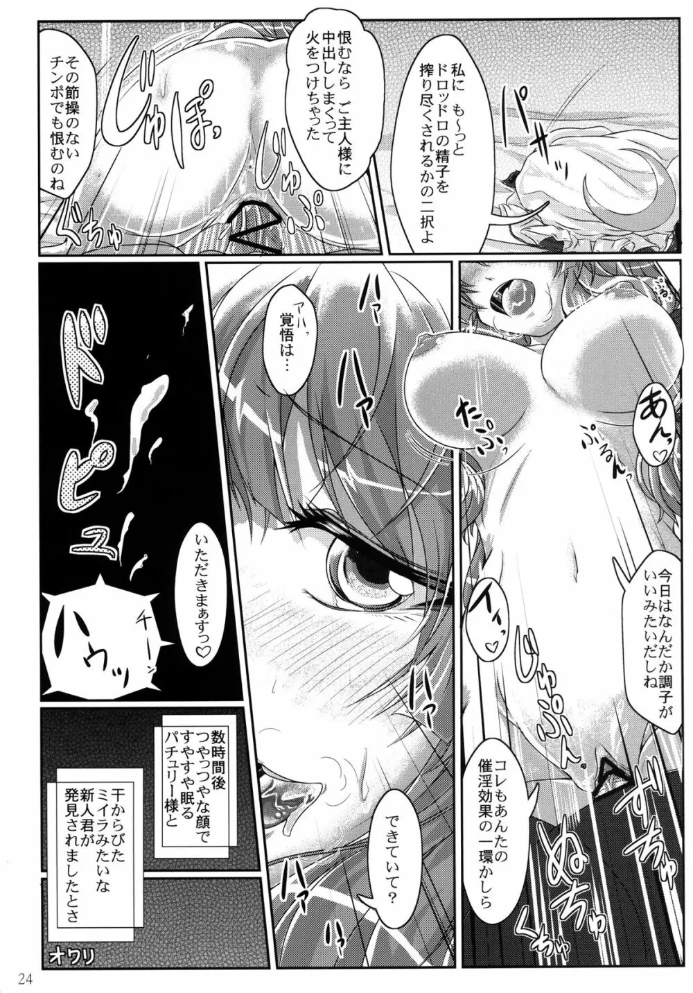 淫らでアブナイ大図書館 Page.24