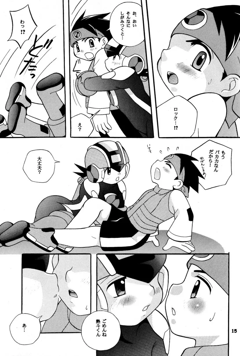 [Narukami (Haraguro Tenshi)) Rockman ni Slot-In! Second Stage (Rockman EXE) Page.15