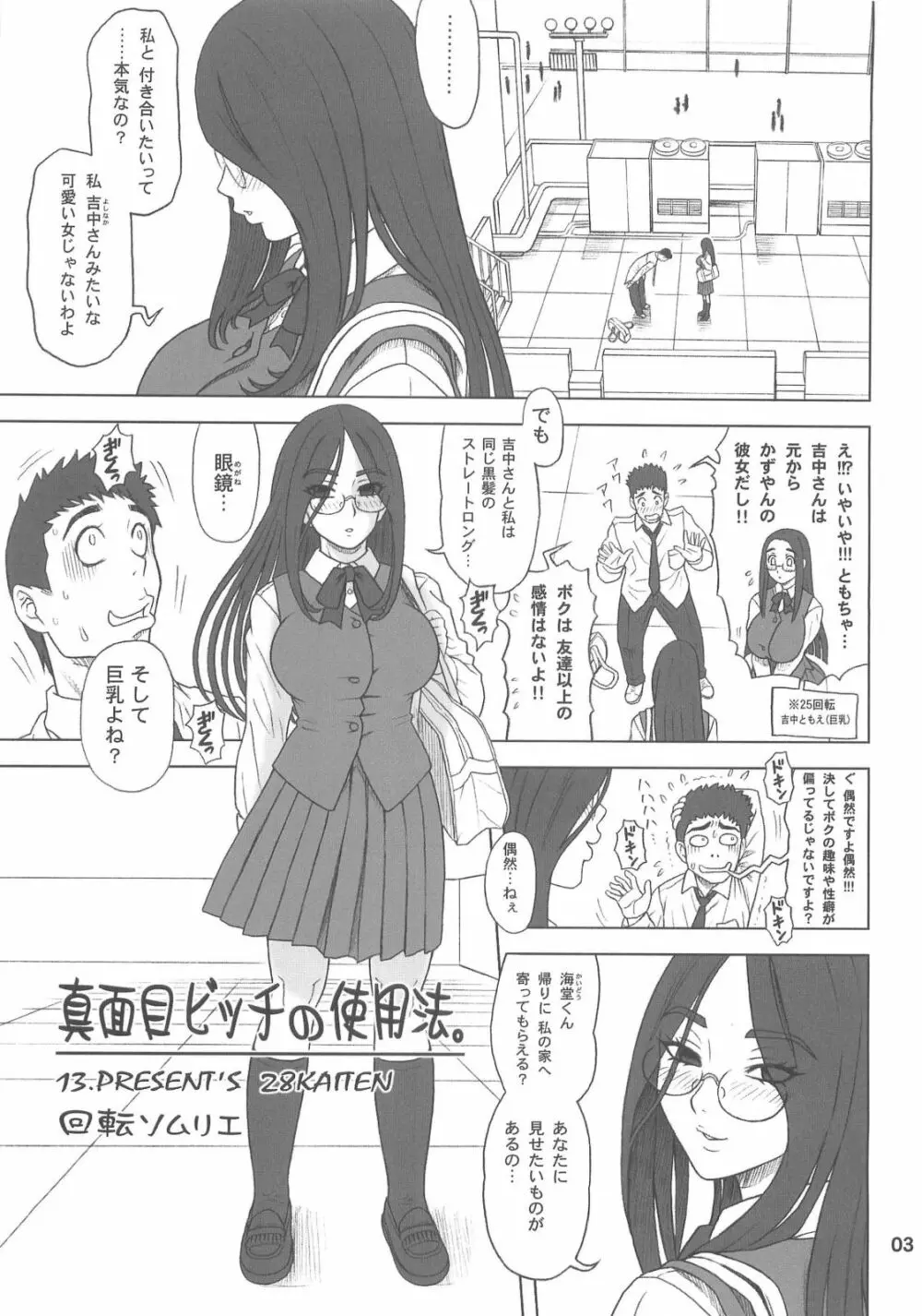 28回転 真面目ビッチの使用法。 Page.3